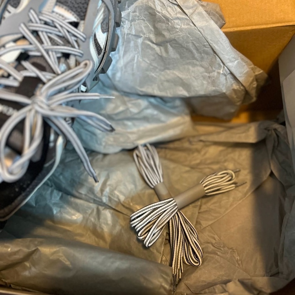 Balenciaga Gray and White Athletic Shoes - Picture 3 of 3